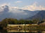 Annapurna Range with Fewa (Phewa Lake) in foreground.