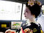 maiko girl in taxi, Kyoto