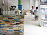 Inside Mima Cafe, Haidan district.