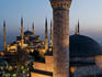 Sultanahmet Mosque with Small Mosque in foreground.