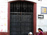 Man and woman outside the Cafe Havana.