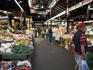 Fruit and vegetable for sale inside the Fremantle Markets.