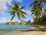 Intercontinental Moana Beach Bora Bora bungalows.