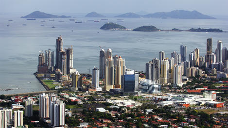Pacific point and Paitilla point, Panama