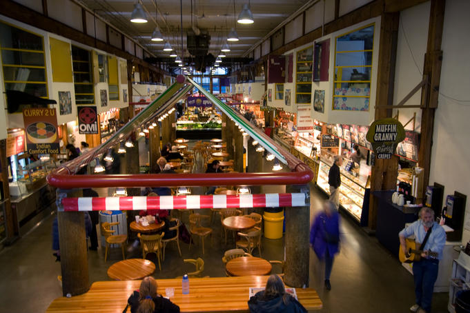 Granville Island Market.