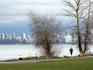 Spanish Banks beach park.