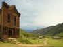 Hotel at 19th century silver mining town, Ashcroft Ghost Town, near Aspen.