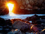 Sunset at Pfeiffer Beach.