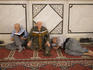 Salah Muslim prayer, Umayyad Mosque.