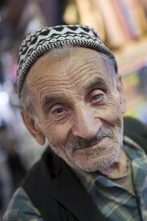 Portrait of a Syrian man.