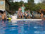 Poolside New Years Eve celebration.
