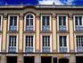 Detail of Palacio Lievano in Plaza de Bolivar.