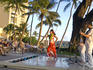 Hawaiian performance at The Halekulani Hotel.