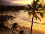 Kaunaoa Beach fronting the Mauna Kea Beach Hotel.
