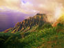 Kalalau Valley, part of the Na Pali Coast from lookout in Kokee.