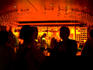 Silhouettes of people at Manchester Lane Bar & Nightclub.
