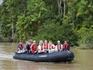 Zodiac from cruiseship MS Europa on Amazon river expedition.