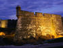 Castillo San Marcos National Monument at night - St Augustine, Florida