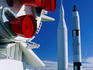 Roses are so passé: Rocket Garden at Kennedy Space Center