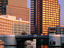 Buildings reflected in the Hillsborough River in Downtown Tampa - Florida