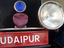 License plate on royal vehicle from the maharaja's Vintage and Classic Car Collection.
