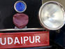 License plate on royal vehicle from the maharaja's Vintage and Classic Car Collection.