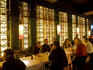 People dining at Vivo Restaurant, Soho.