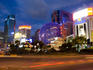 Metro City shopping mall at night, Xujiahui.