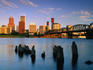 Willamette River and Portland skyline, Oregon