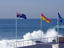 Crashing wave, Bondi Icebergs, Australia
