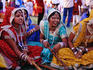 Young women at Elephant Festival.