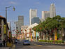 South Bridge Road in Chinatown and city buildings.