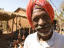 Portrait of ceramic vendor at Shilpgram village.