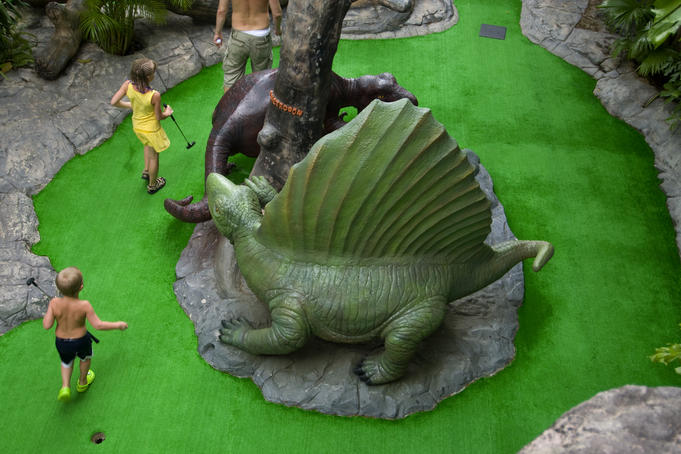 Dino Park at Kata Beach.