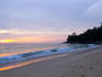 Sunset at Nai Thon Beach.