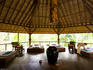 Woman tending to one of the massage salas at Tamarind Springs.