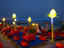 Tables on beach in front of Ark Bar, Hat Chaweng.