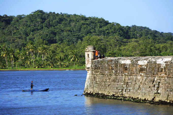 Fuerte San Jeronimo world heritage fortification.