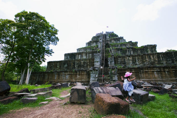 Temple monument, Koh Ker.