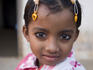 Portrait of young girl in village of Mahuadanr.