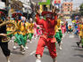 Street festival parade in Khao San Road.