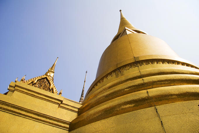 Grand Palace gold architectural detail.
