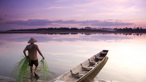 Calm river, Vientiane