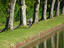 Cyclist on bank, France