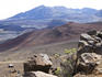 View of the crater from the Sliding Sands Trail, Haleakala National Park.