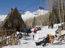 After-ski relaxation on the slopes of Telluride.