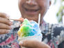 Shave ice from Itsu's, Hilo, East Coast.