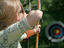 Archery practice in Sherwood Forest, famous for its Robin Hood legends.