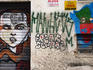 Graffiti walls, downtown Sao Paulo.