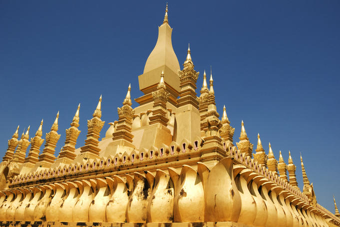 Detail of Pha That Luang.